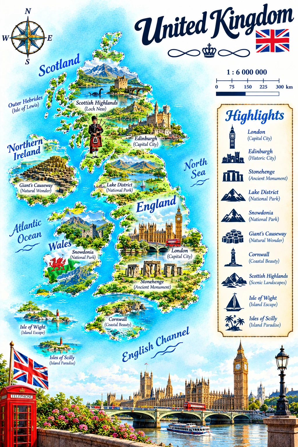 Map of United Kingdom